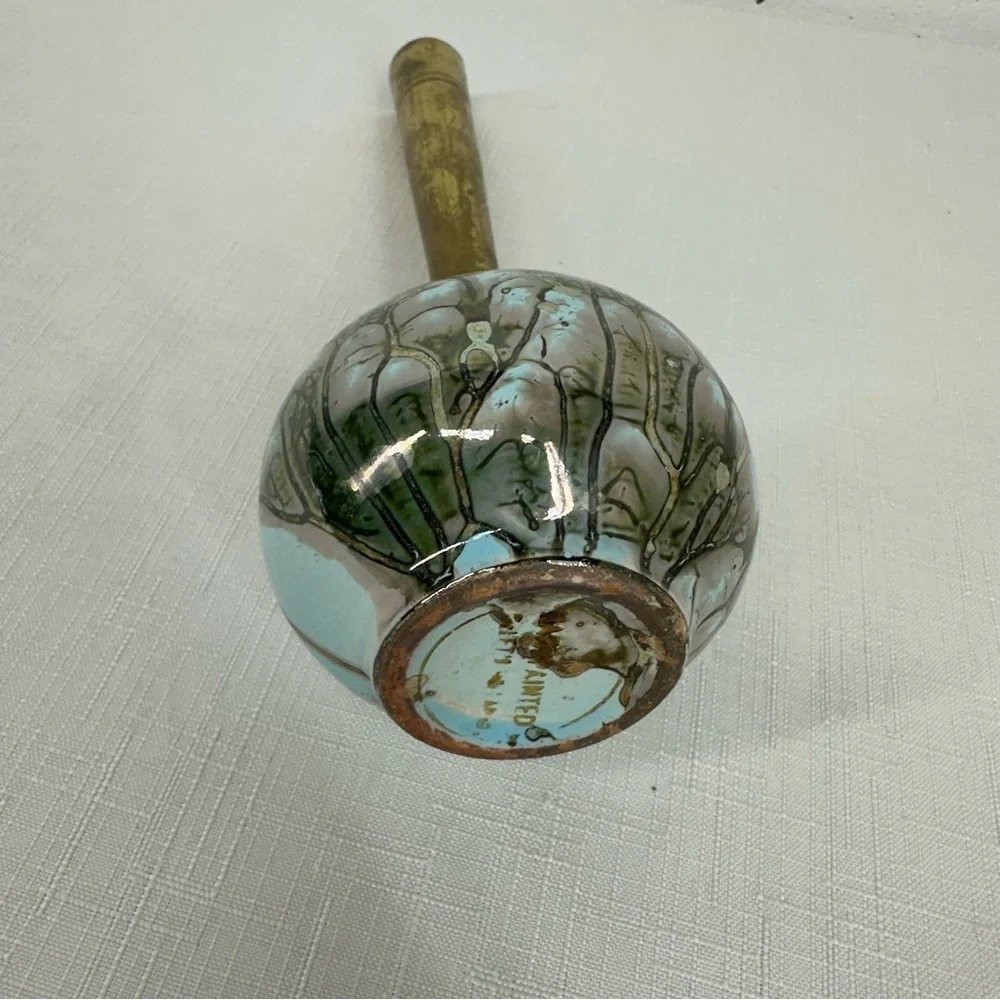 Vintage DELFT Holland Art Deco Handpainted Bud Vase
